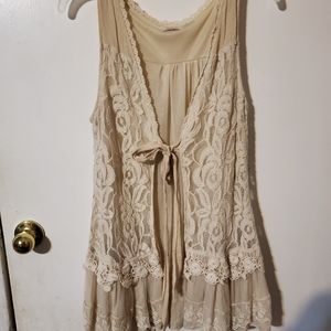 Lace cover up